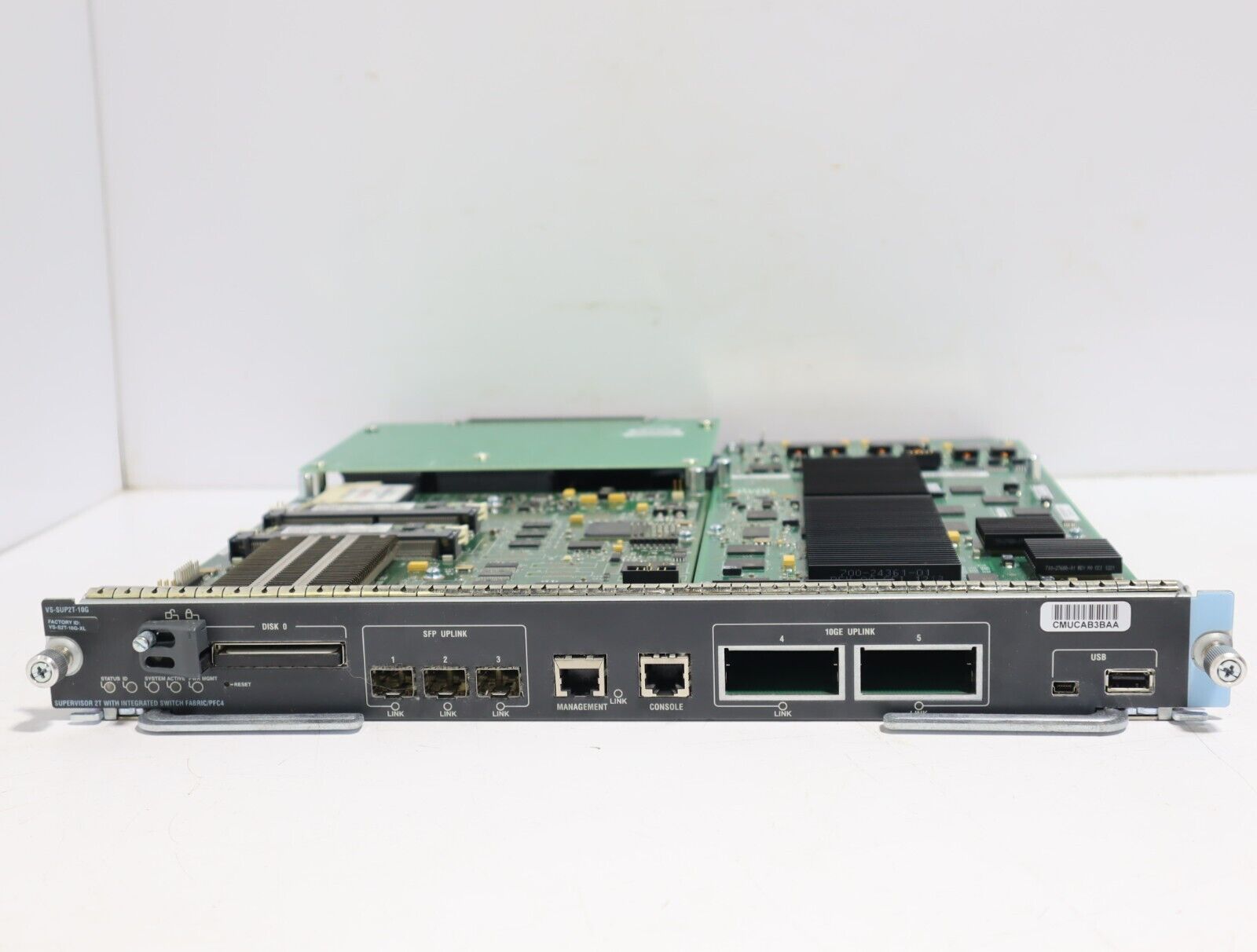 Cisco VS-SUP2T-10G Supervisor 2T with integrated switch fabric/PFC4(4K-007)