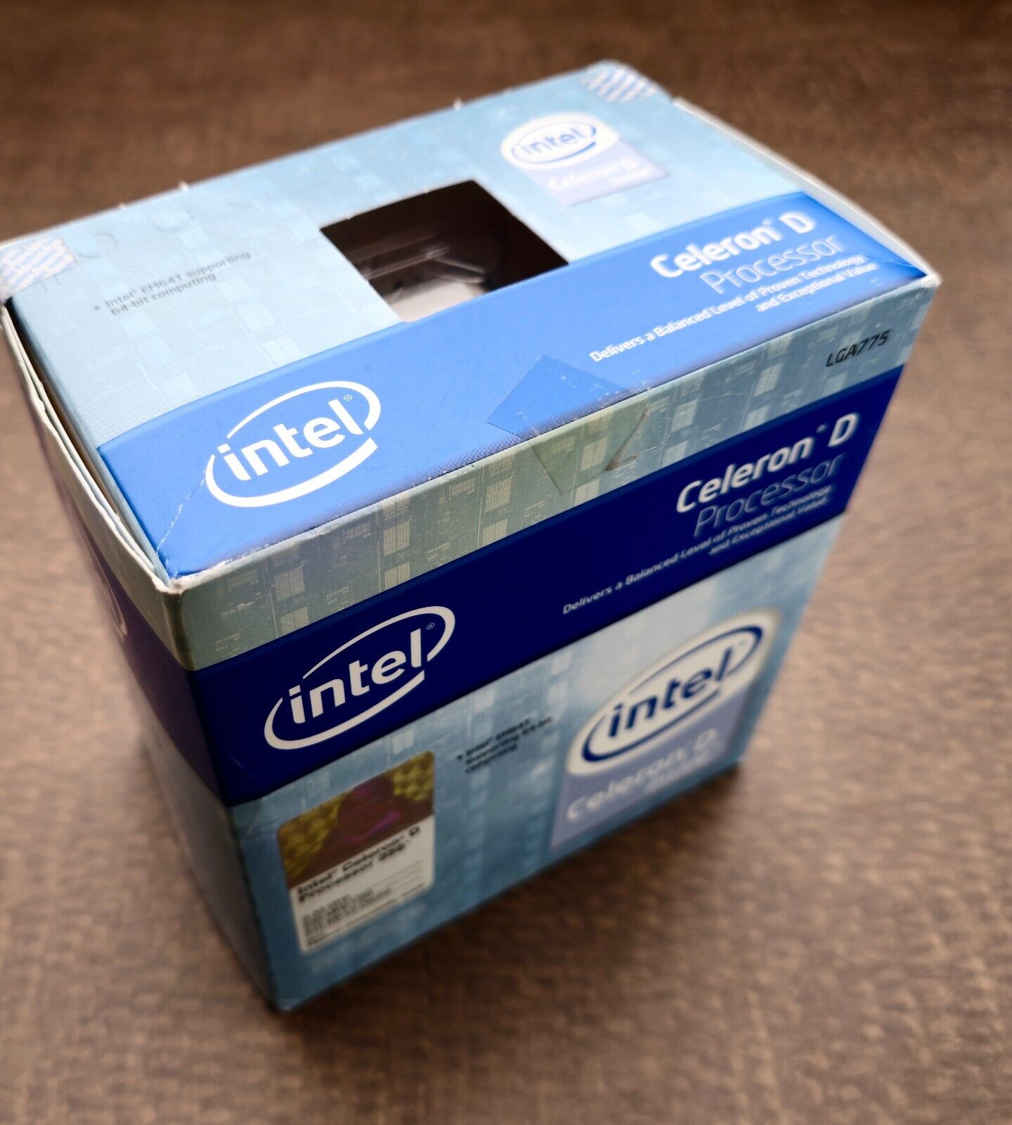 New Intel Celeron D Processor 356 3.33Ghz 533 Mhz FSB 512 KB L2 Cache