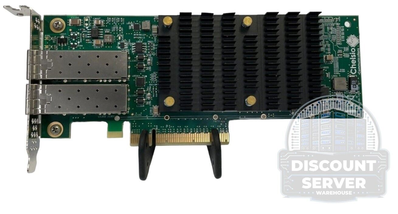 Chelsio 110-1209-60 T6225-CR Low Profile dual port 25/10GbE PCIe adapter