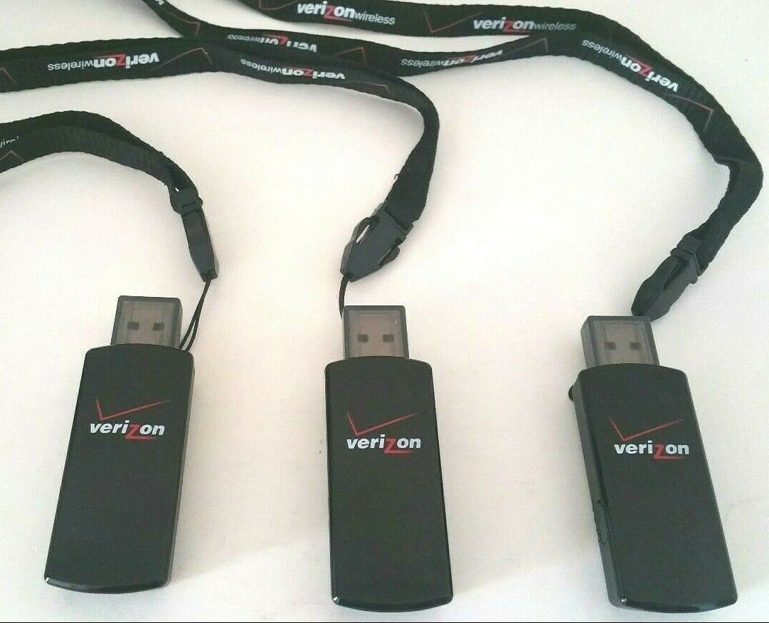LOT of 3 OEM Verizon NOVATEL USB760 3G PrePaid USB AirCard Modem w/ CLEAN ESN