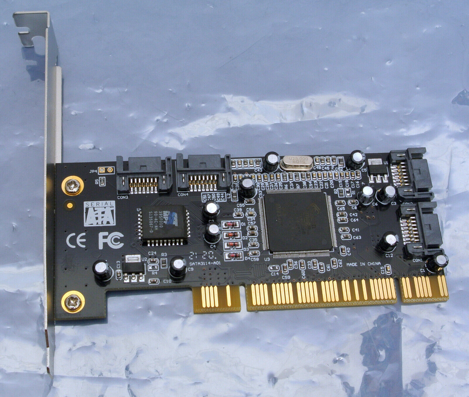 4 Port SATA PCI Card for Apple Macintosh Mac OS PowerMac G4 SSD