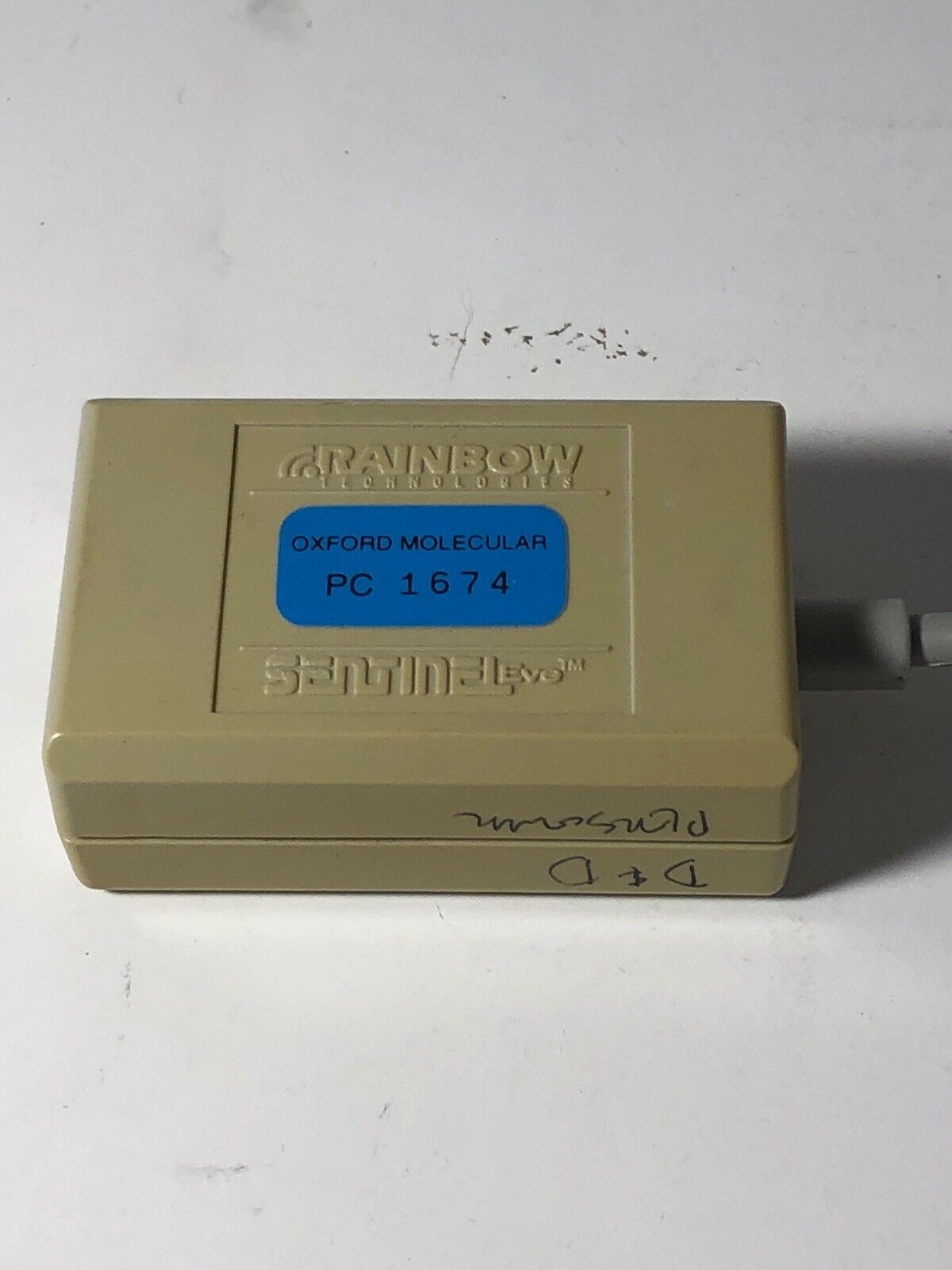 Rare Vintage Macintosh Mac SE Rainbow Sentinel Eve Hardware Key