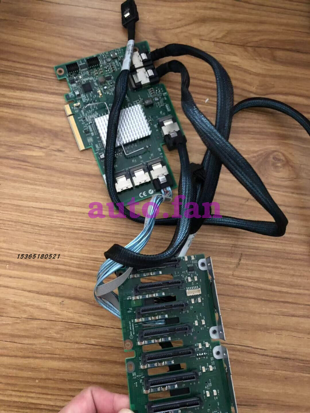 1 PC Pre-owned The Second Set Of Hard Disk Expansion Board For   3650M3 Server