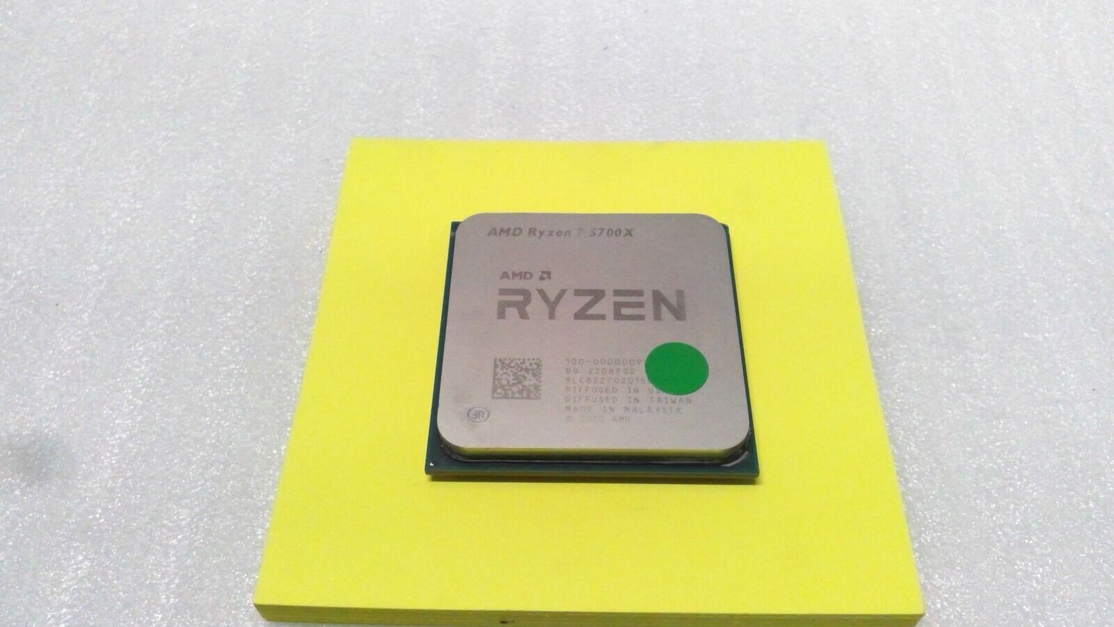 AMD Ryzen 7 5700X CPU Processor (3.4GHz, 8 Cores, Socket AM4)