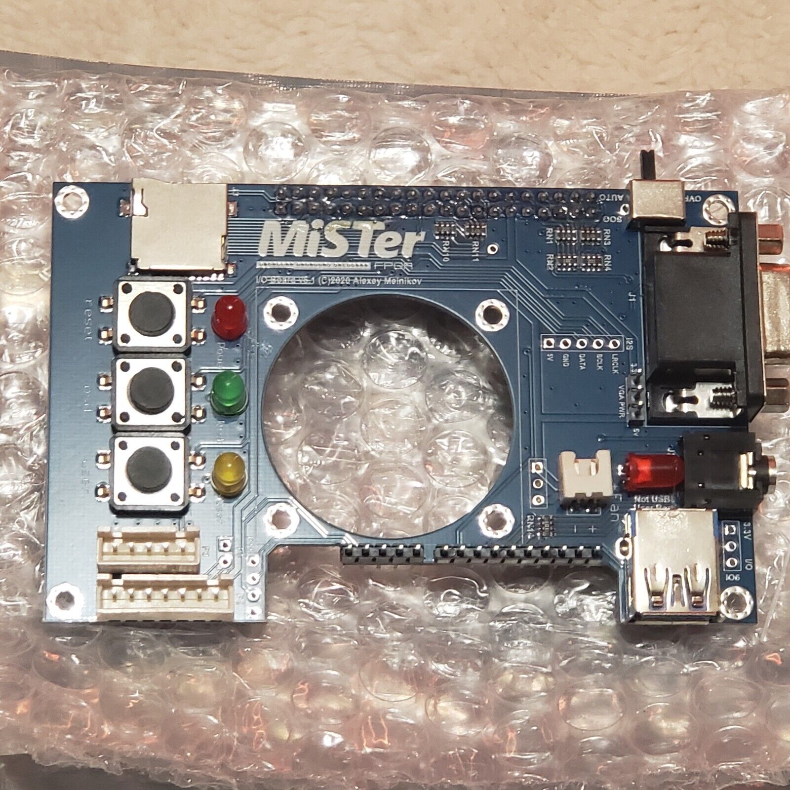 MiSTer FPGA IO Board VGA V6.1 XL with Fan