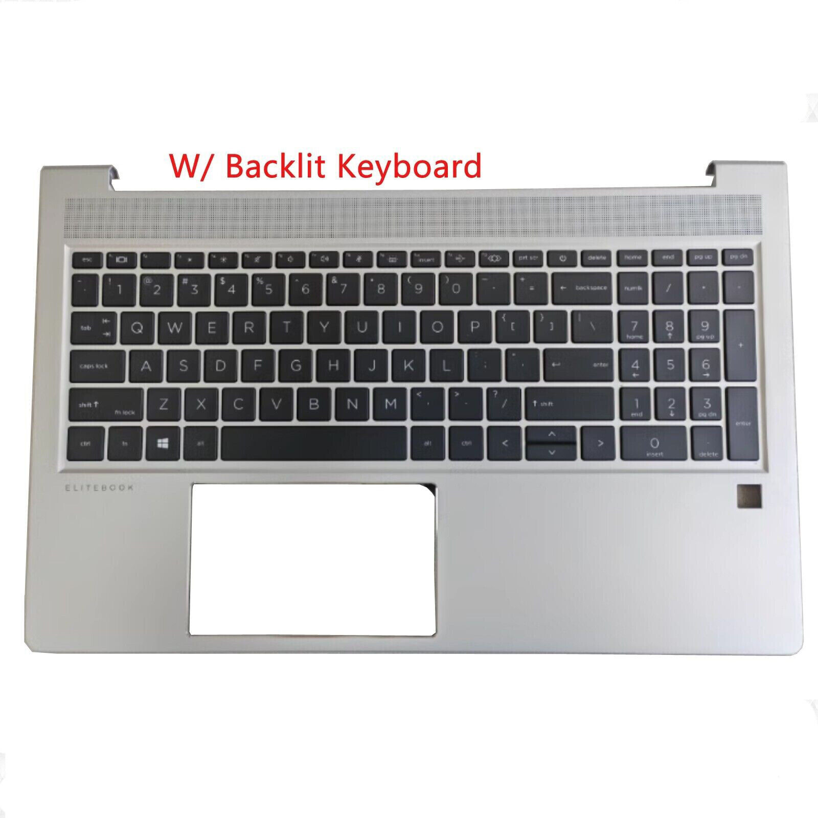 New For HP Elitebook 650 G10 Palmrest Upper Case + Backlit Keyboard N45680-001