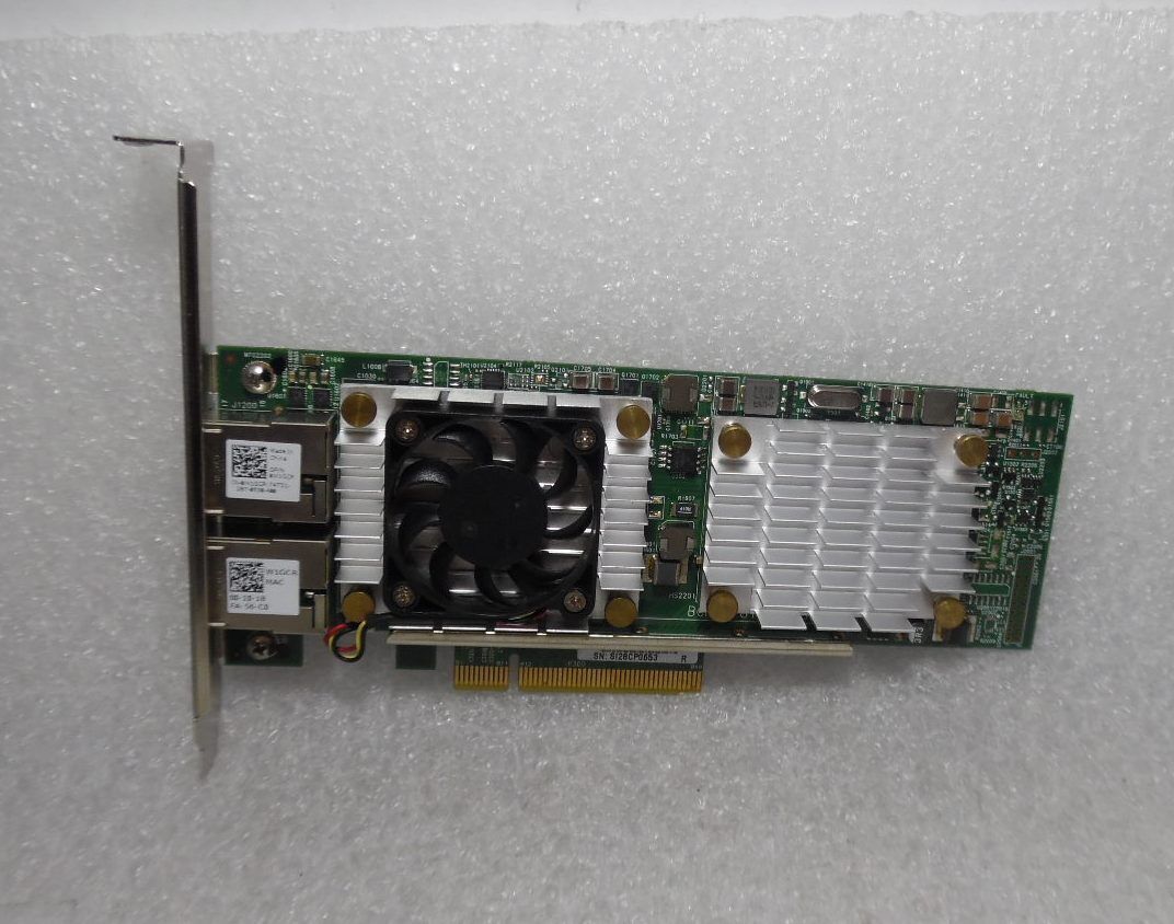 Dell W1GCR Broadcom 57810S Dual Port 10GbE Converged Network Card Full Height
