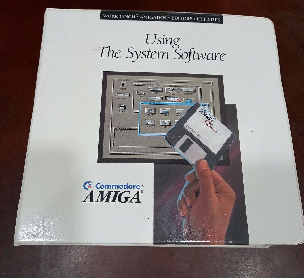 Commodore Amiga | System Software 2.05 Manual & Software Workbench AmigaDOS  
