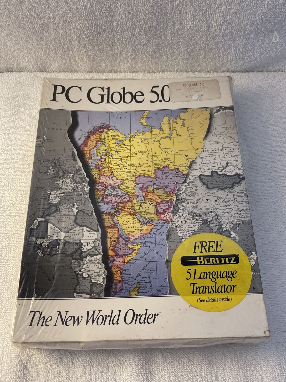 Vintage PC Globe 5.0 Map Software