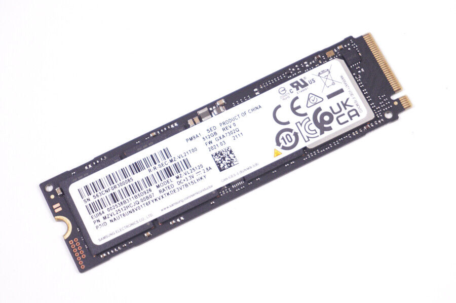 5SS0W79492 Lenovo 512GB PCIe NVMe Gen4x4 M.2 2280 SSD Drive 90RB0027US