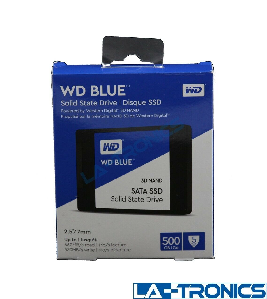 WD WDS500G2B0A Blue 3D NAND 500GB SATA III 2.5\