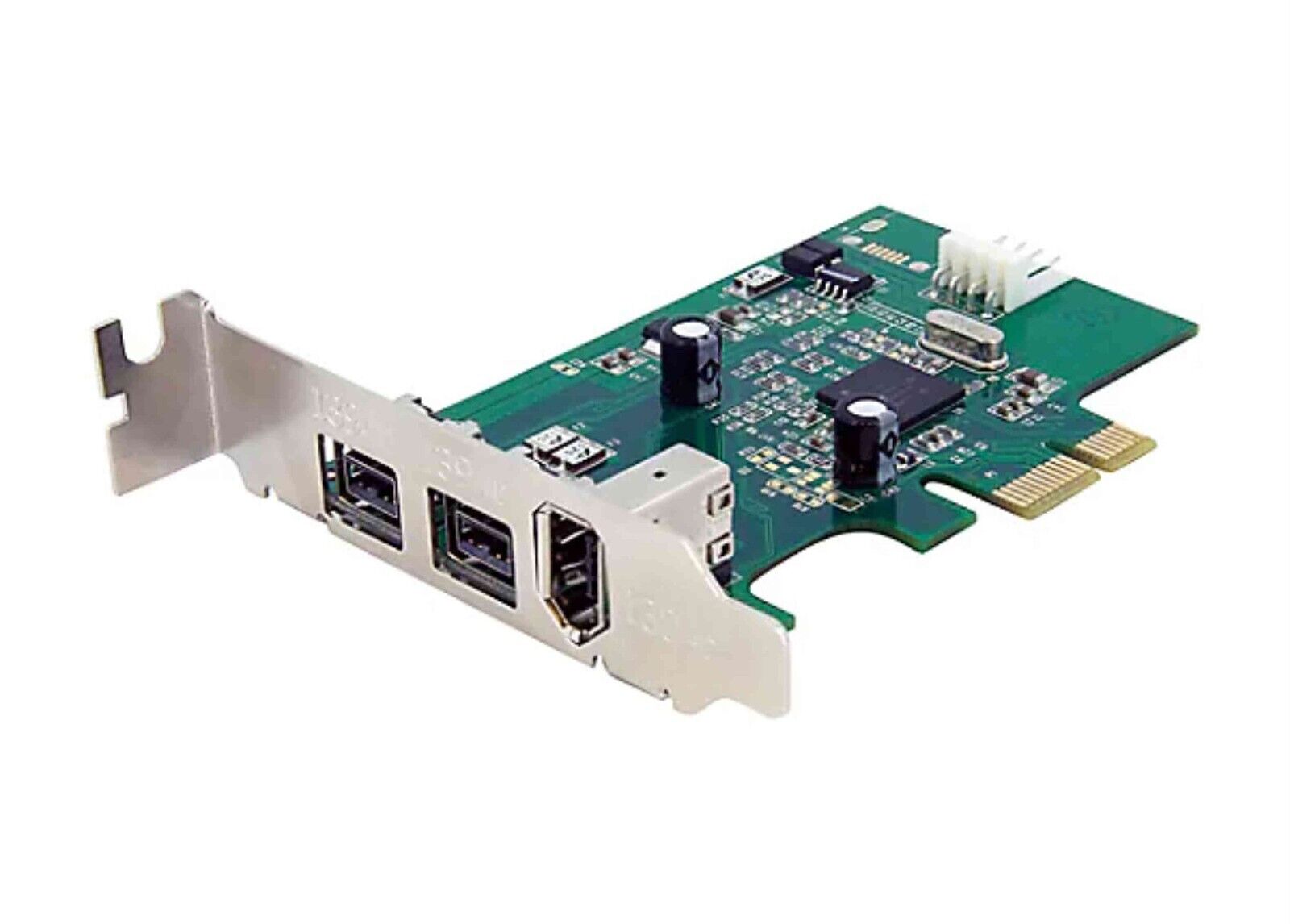 StarTech Firewire 3-port 1394 A B Card PCI Express x1 PEX1394B3LP  Low Profile