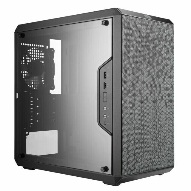 Cooler Master MasterBox Q300L White Micro-ATX Tower, Magnetic Design Dust Filter