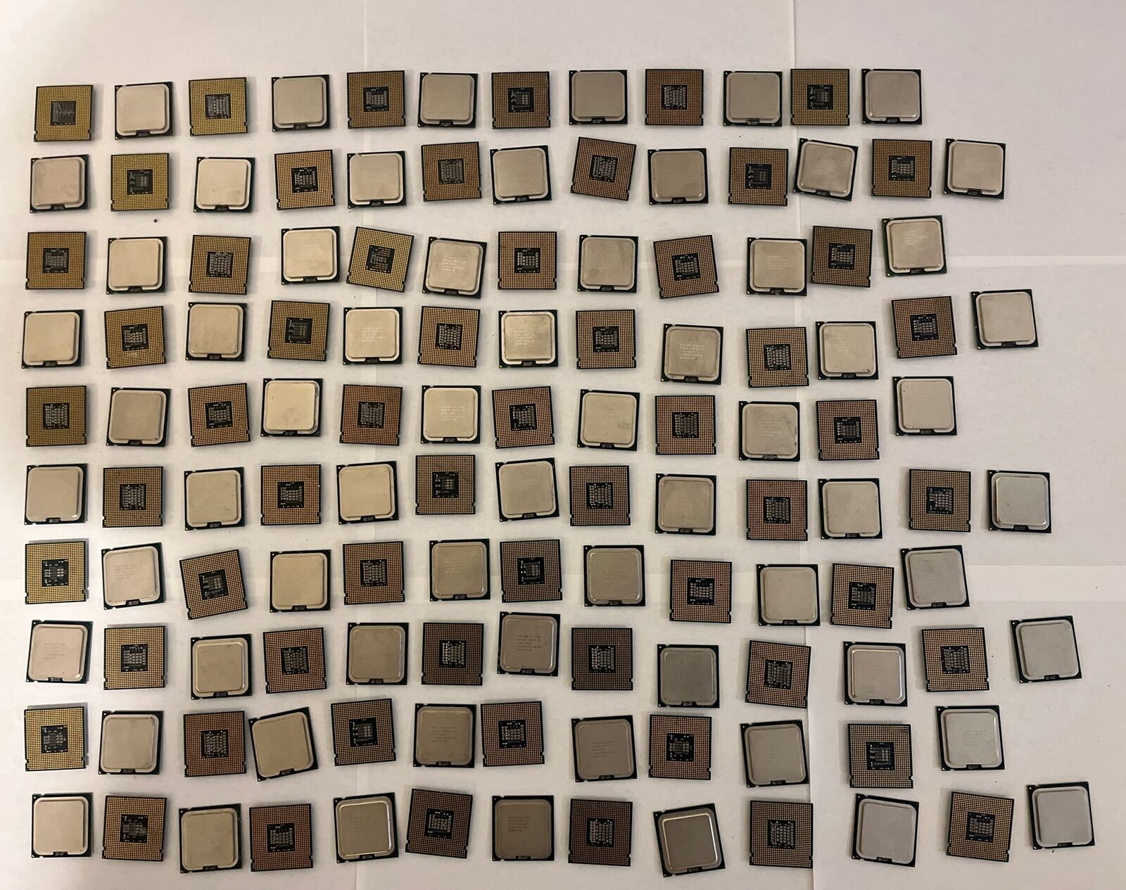 Lot Of 125 Computer Processors Intel Core 2 Duo CPU Computer Parts Read E6550