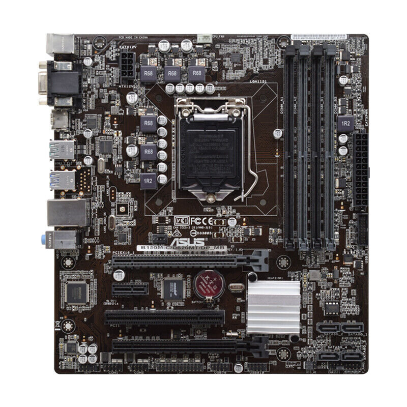 ASUS B150M-C/D620MT/DP_MB Motherboard Intel B150 LGA1151 DDR4 32GB SATA3 HDMI