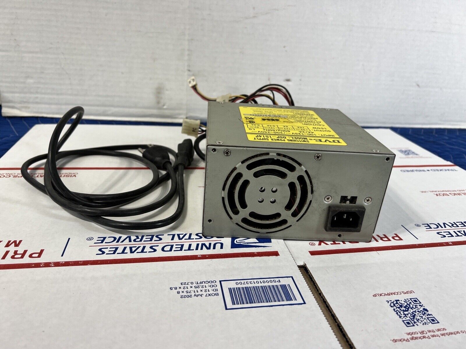 DSP-1514P DVE DSP 150W AT POWER SUPPLY W/REMOTE SWITCH FOR CASE MOUNT 150 WATT P