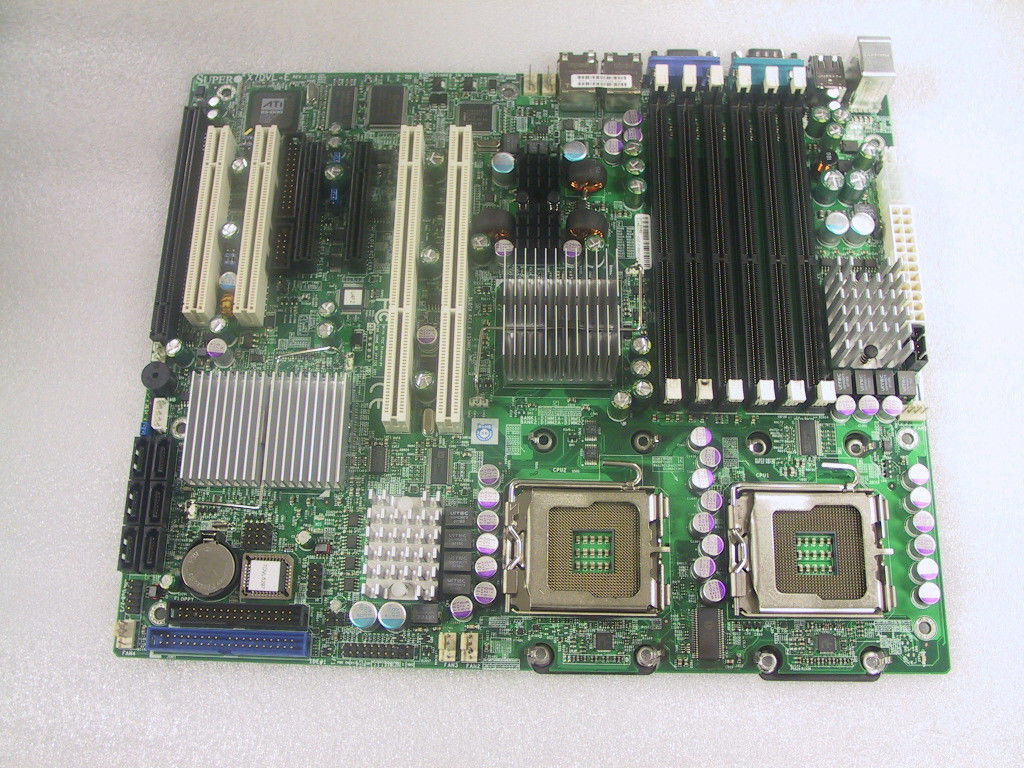 SuperMicro X7DVL-E Intel Dual Socket J/771 Xeon Server Board Motherboard