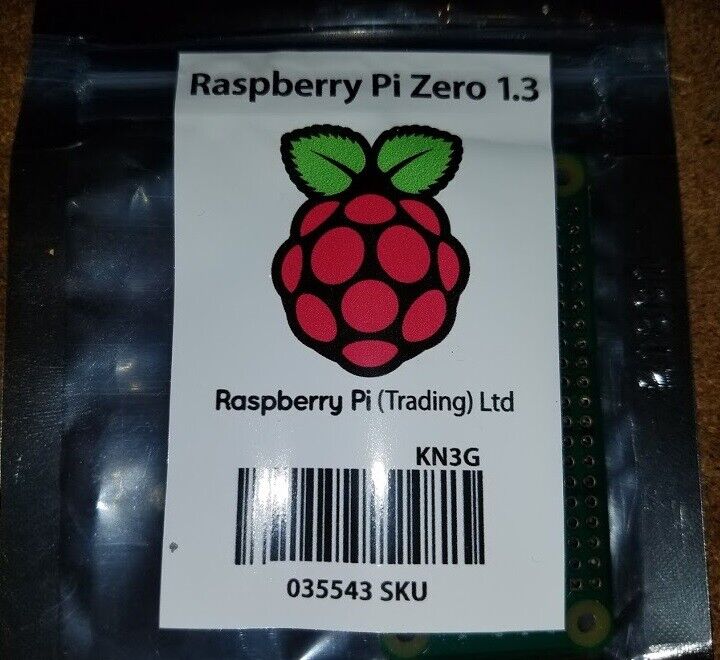 Raspberry Pi Zero v1.3 Development Board (KN3G) (035543 SKU)