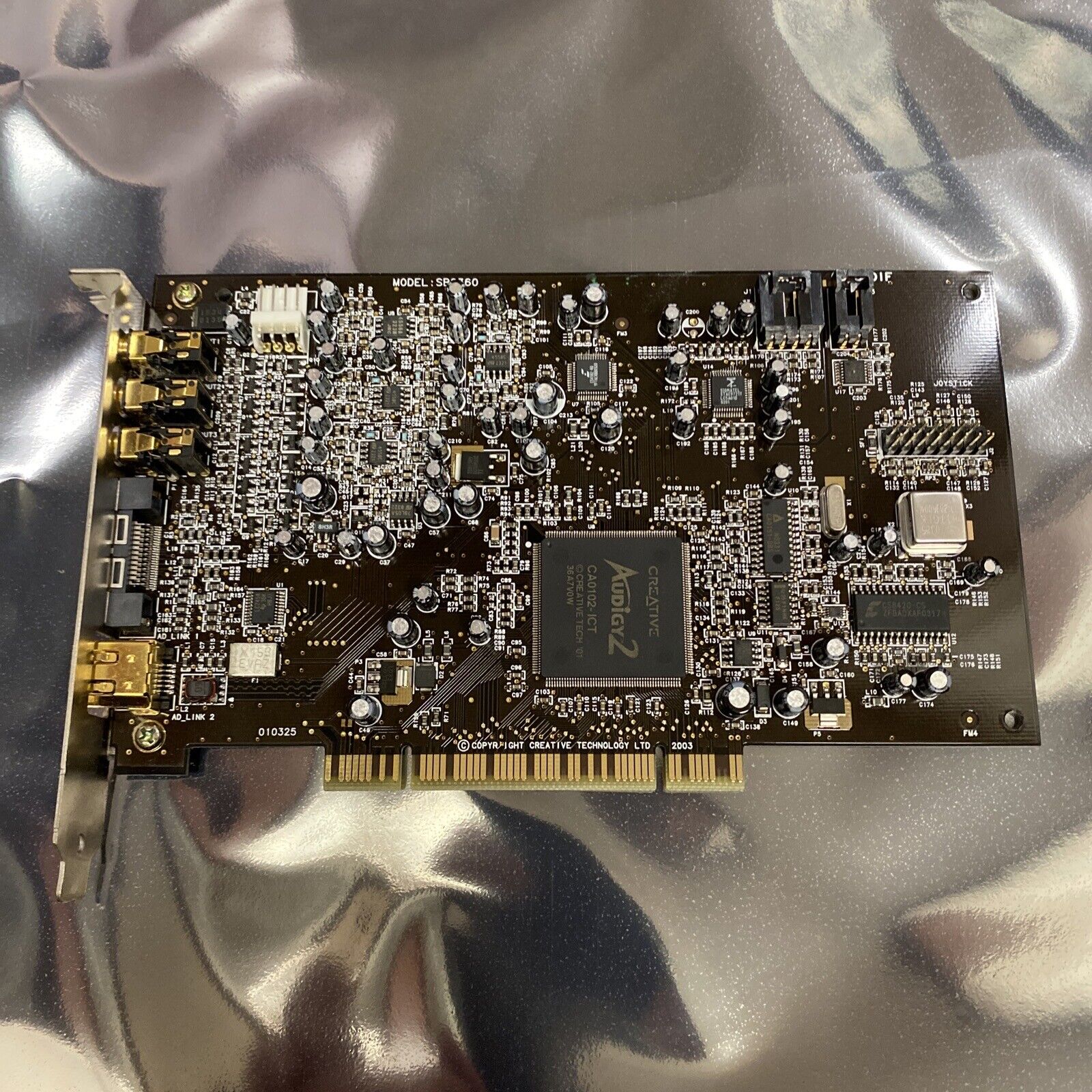 Creative Sound Blaster Audigy 2 ZS PLATINUM PRO SB0360 PCI Sound Card