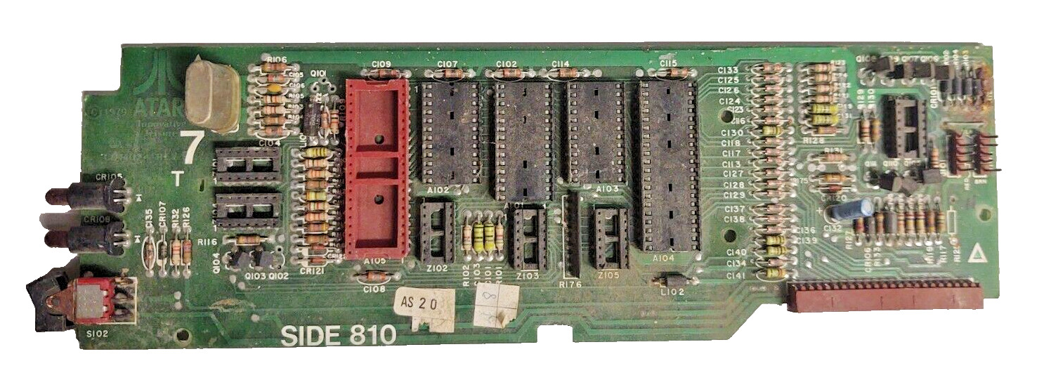 1979 Atari Model 810 Floppy Disk Drive PCB Controller Board CO14024