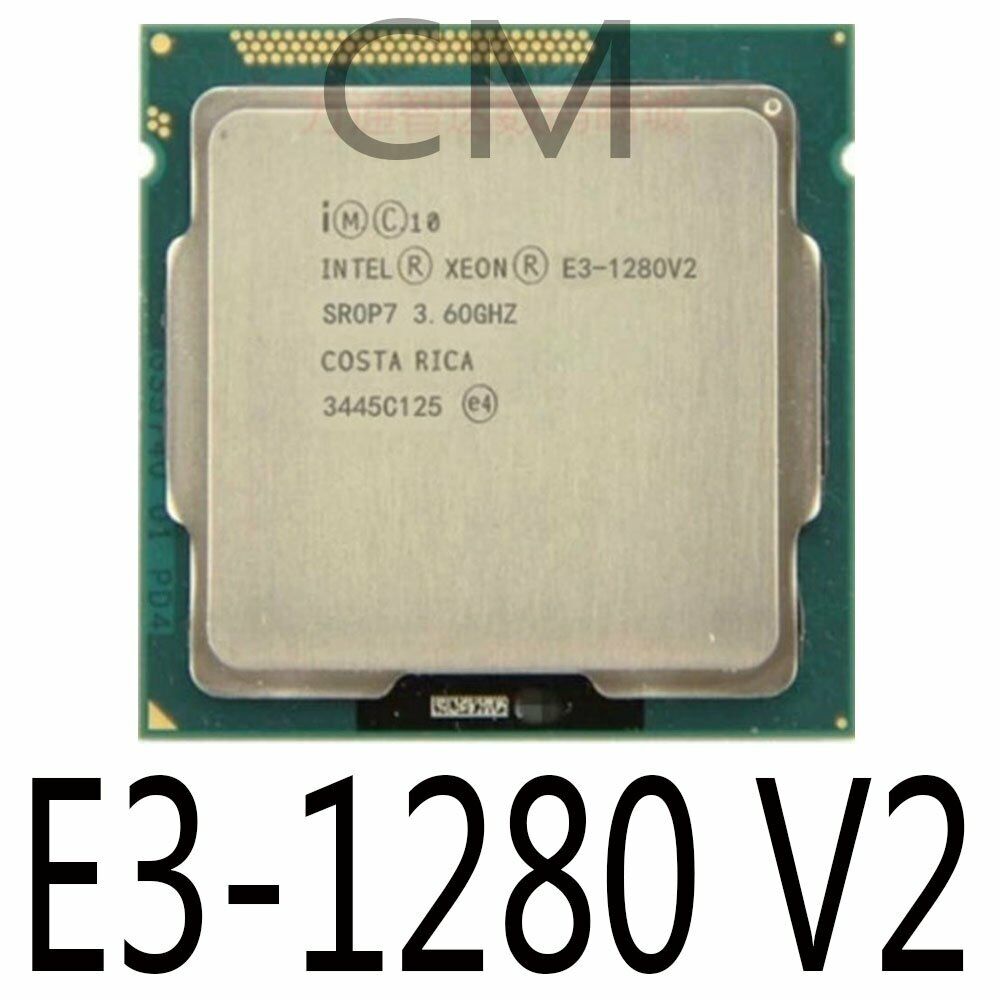 Intel Xeon E3-1280 V2 3.6 GHz Quad-Core L3 8M Socket 1155 69W CPU Processor