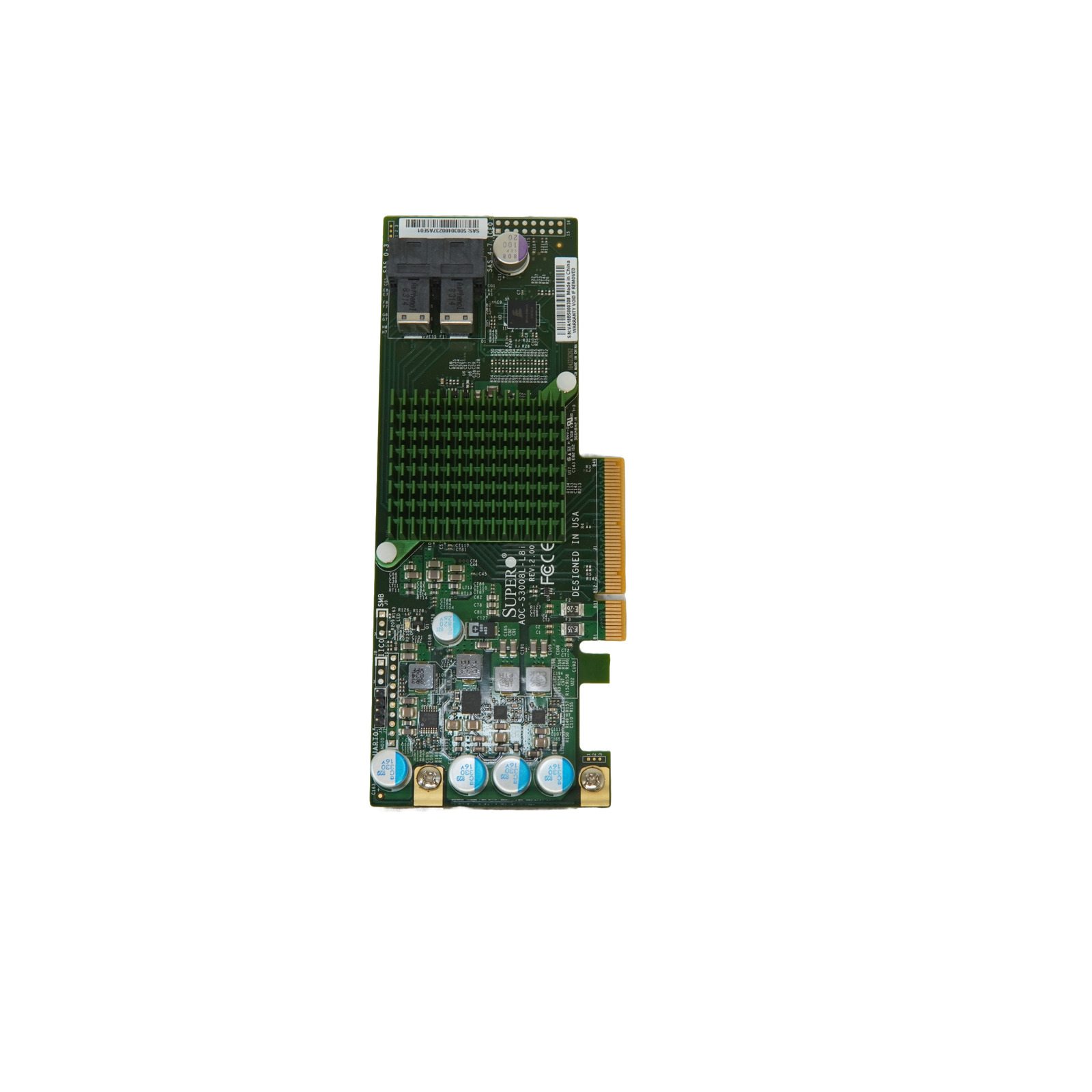 Supermicro  AOC-S3008L-L8i SAS3 12G 8-Port Internal PCI-e x8 3.0 RAID Controller