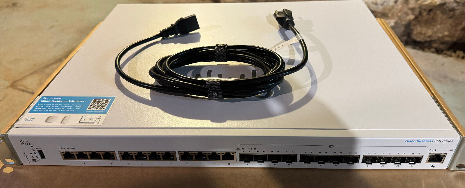 Cisco Business CBS350-24XTS Managed Switch | 12 Port 10GE | 12 Port 10G SFP+ |