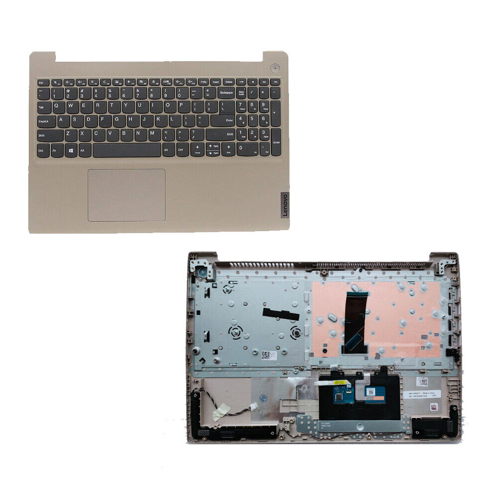5CB0X57656 For Lenovo IdeaPad 3-15IIL05 3-15ITL05 Gold Palmrest Keyboard Cover
