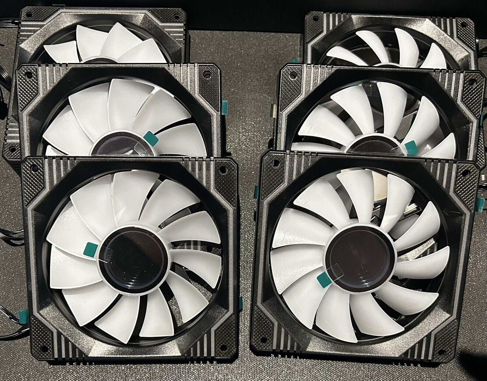 Sirius Infinity 3x120mm Computer Case Fan (Forward or Reverse Blades) 3 PACK