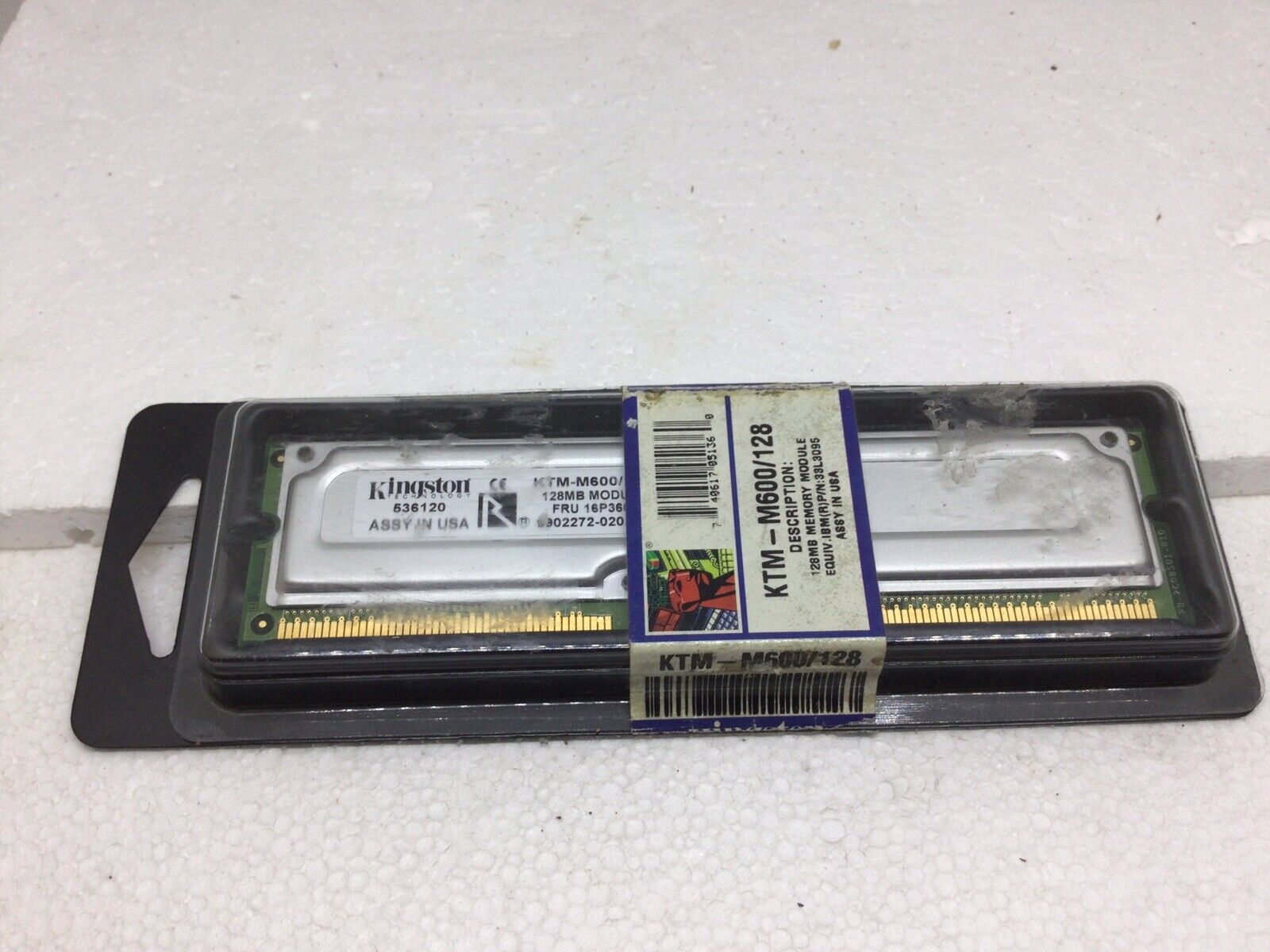 Kingston KTM-M600/128  184-pin RDRAM RIMM Memory Module for IBM 33L3095