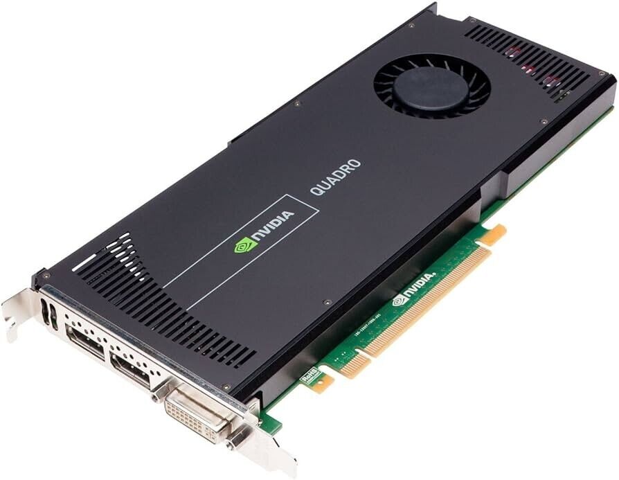 Nvidia Quadro 4000 2GB GDDR5 - PCIE 2.0 x16 - DVI, DisplayPort P2007 0731Y3