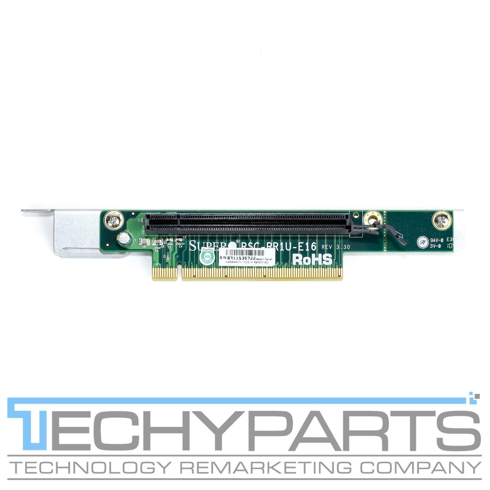 Supermicro RSC-RR1U-E16 1U PCI-E X16 Riser card w/ metal bracket