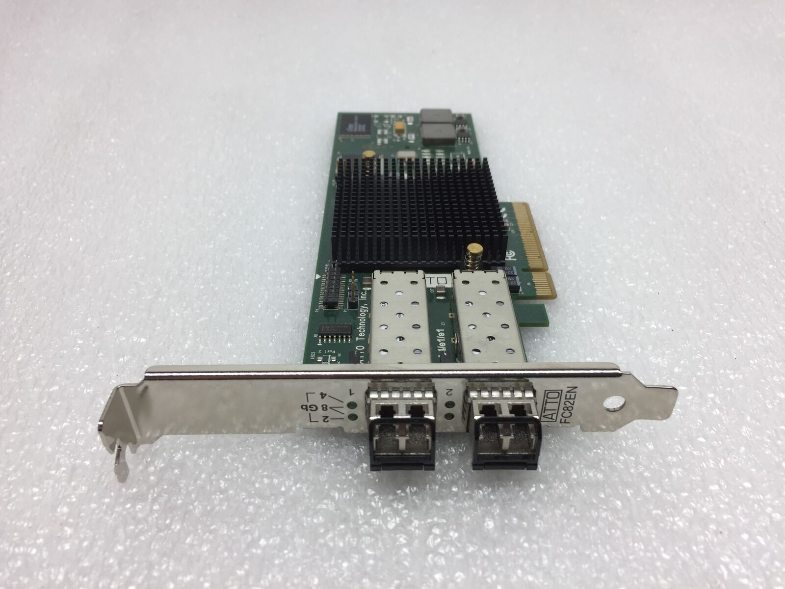 ATTO CELERITY FC-82EN DUAL-CHANNEL 8GB/S FIBRE CHANNEL PCIE 2.0 HOST BUS ADAPTER