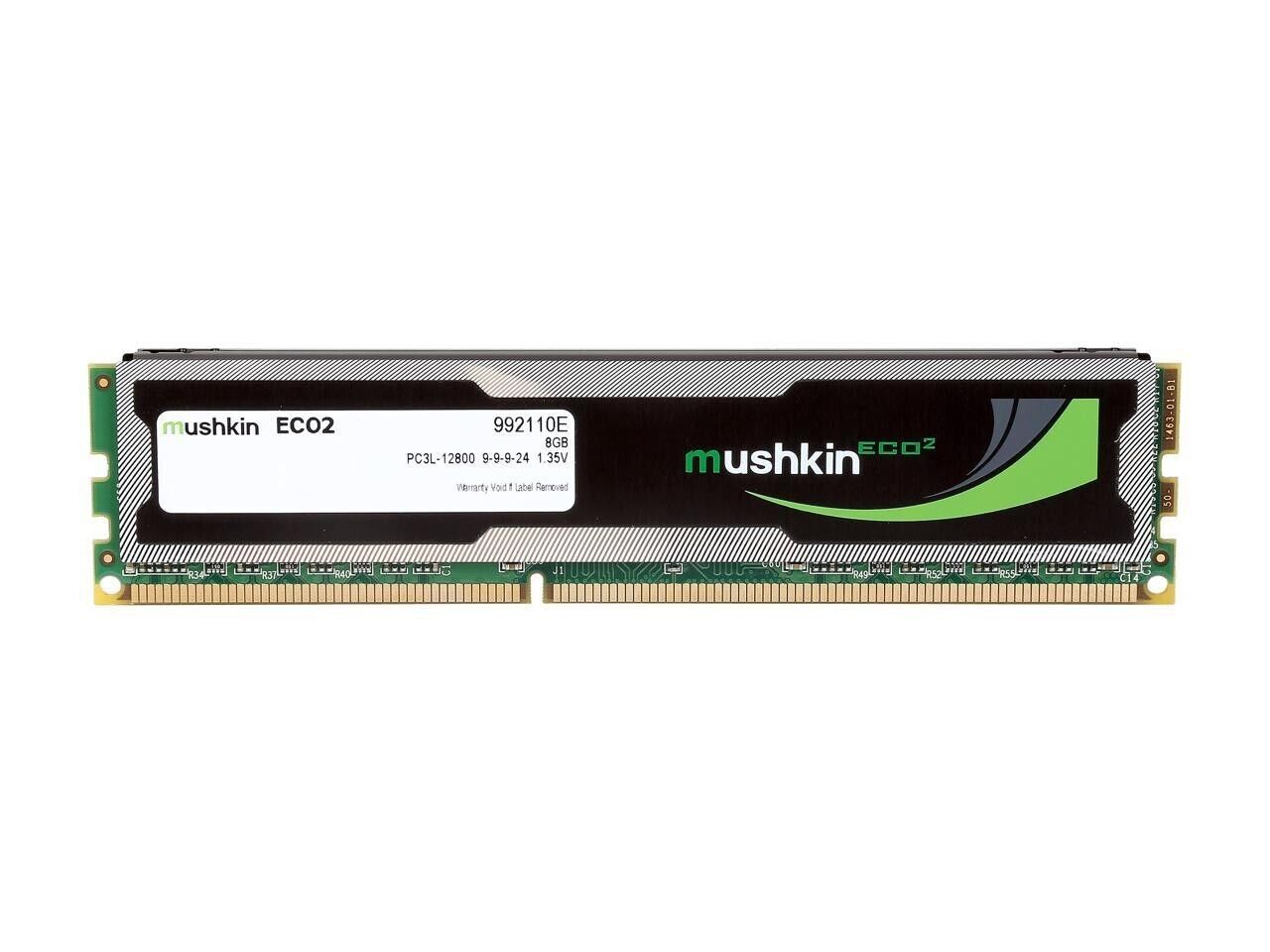 Mushkin Enhanced ECO2 8GB DDR3L 1600 (PC3L 12800) Memory Model 992110E 