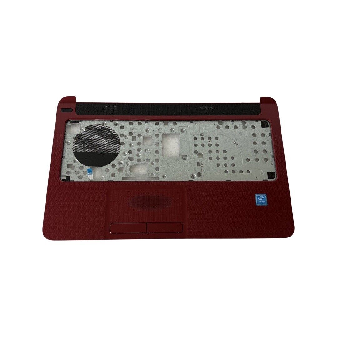 OEM HP Pavilion 15-f Series Red Palmrest Assembly with Touchpad 