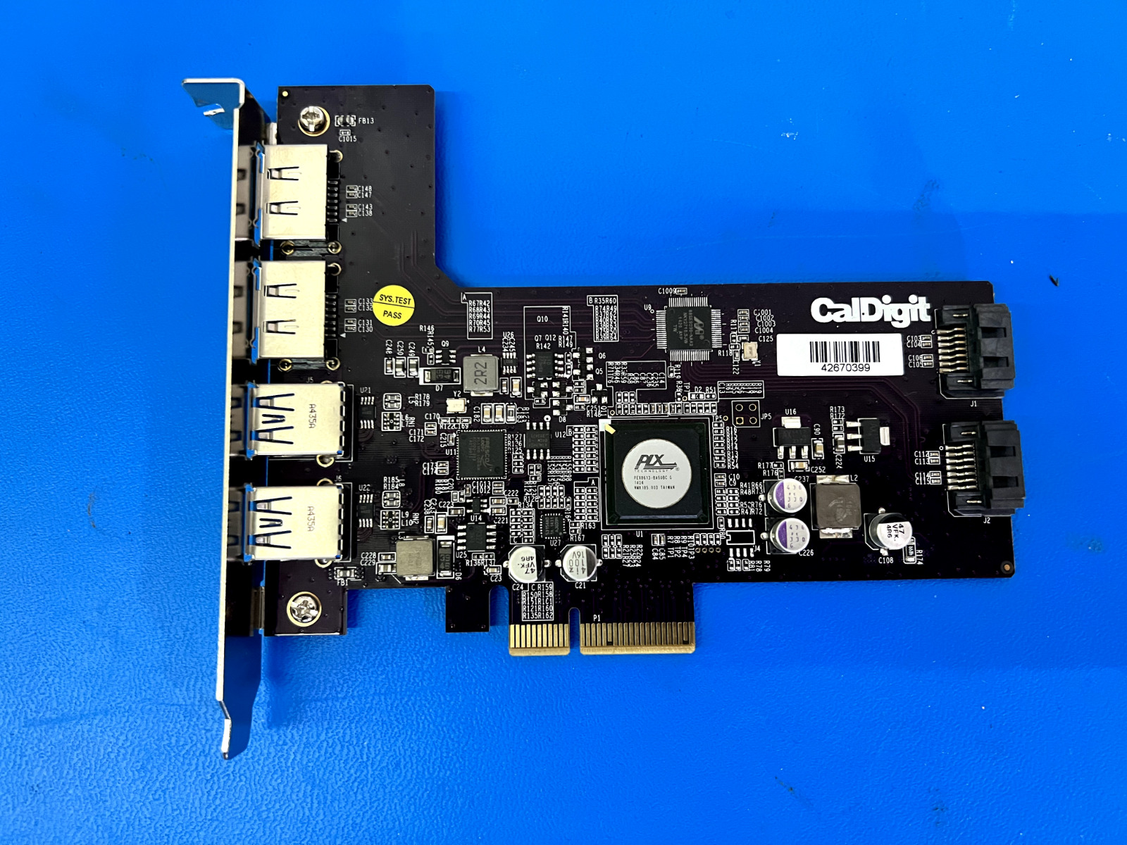 Caldigit FASTA-6GU3 Dual USB 3.0 Dual eSATA 6G Combo PCIe Card Host Adapter