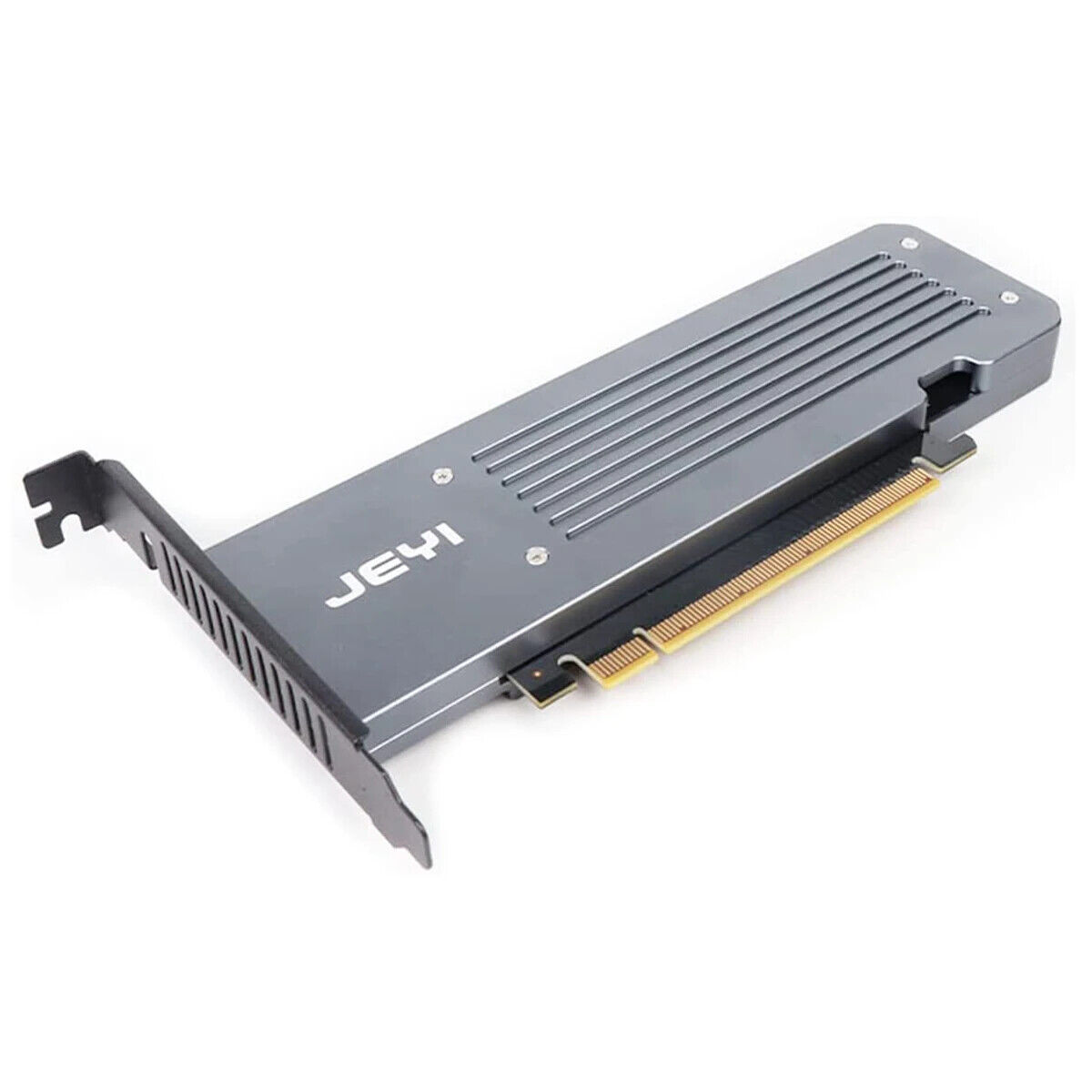 JEYI 4 SSD M.2 X16 PCIe 4.0 X4 Expansion Card with Heatsink,2280 256Gbps