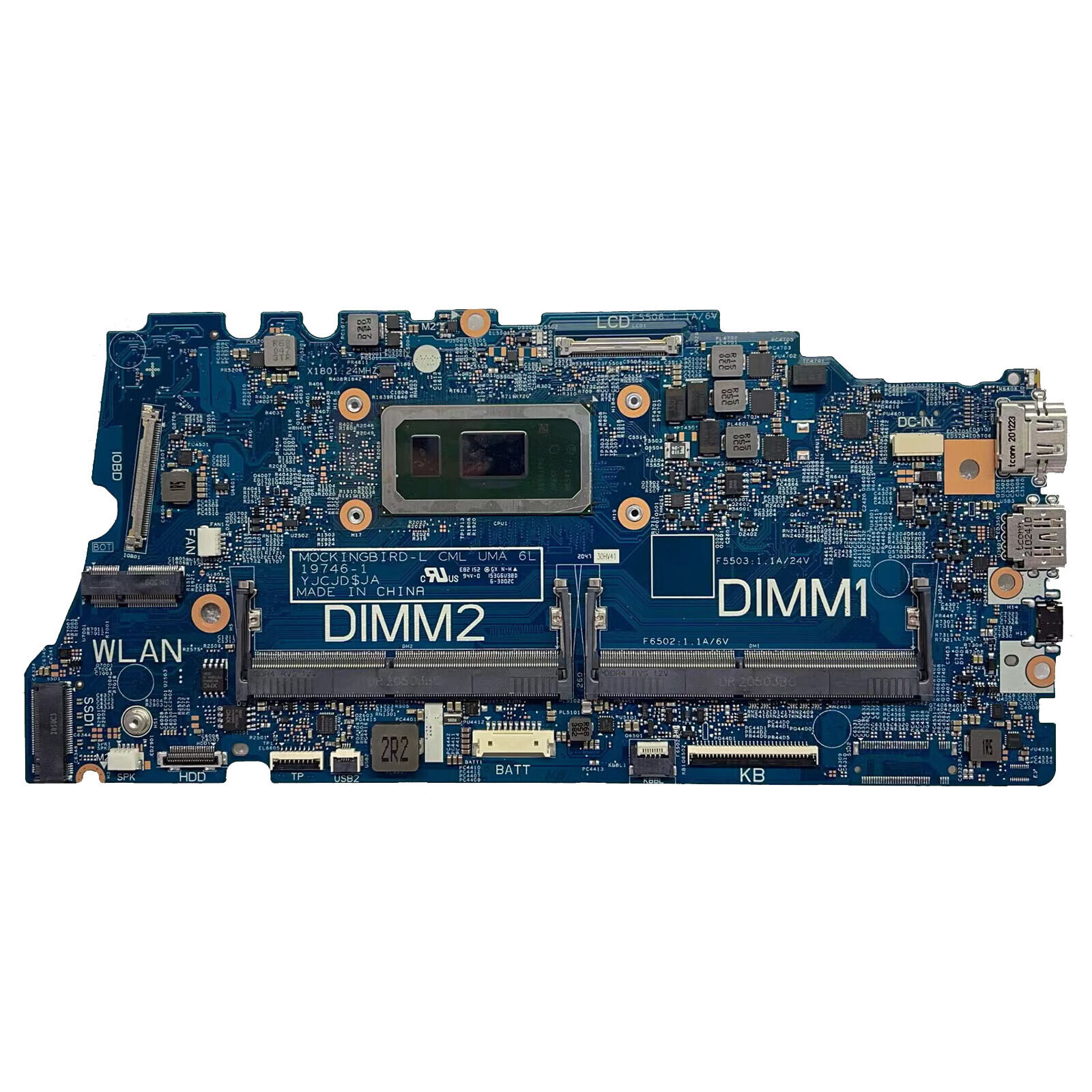 For Dell Latitude 3410 3510 Motherboard SRGKY i5-10210U 19746-1 Mainboard 0PD7RH