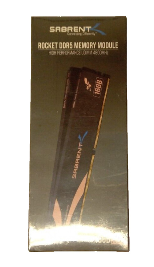 Sabrent Rocket DDR5 Memory Module 16GBX2 High Performance UDIMM 4800MHz