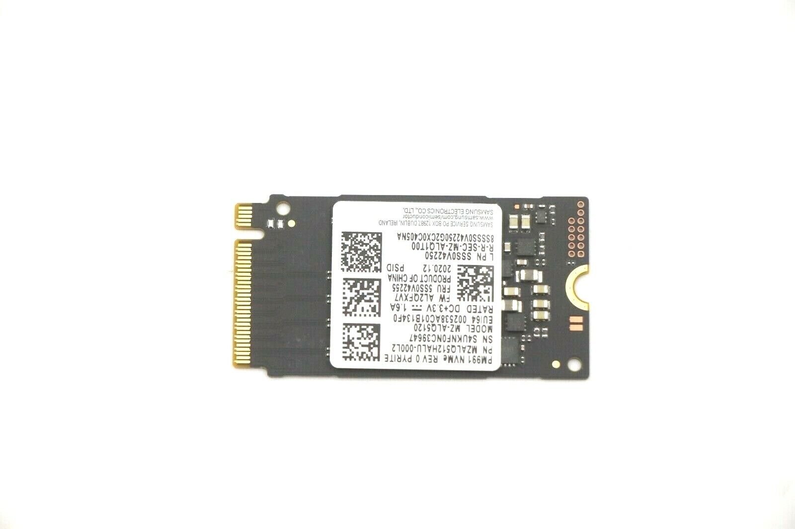 5SS0V42255 SSS0V42250 Lenovo SSD Hard Drive PM991 512GB M.2 Flex 5-14ARE05 81X2