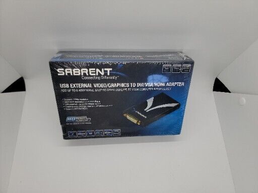 Sabrent USB External Video/Graphics to DVI/VGA/HDMI Adapter