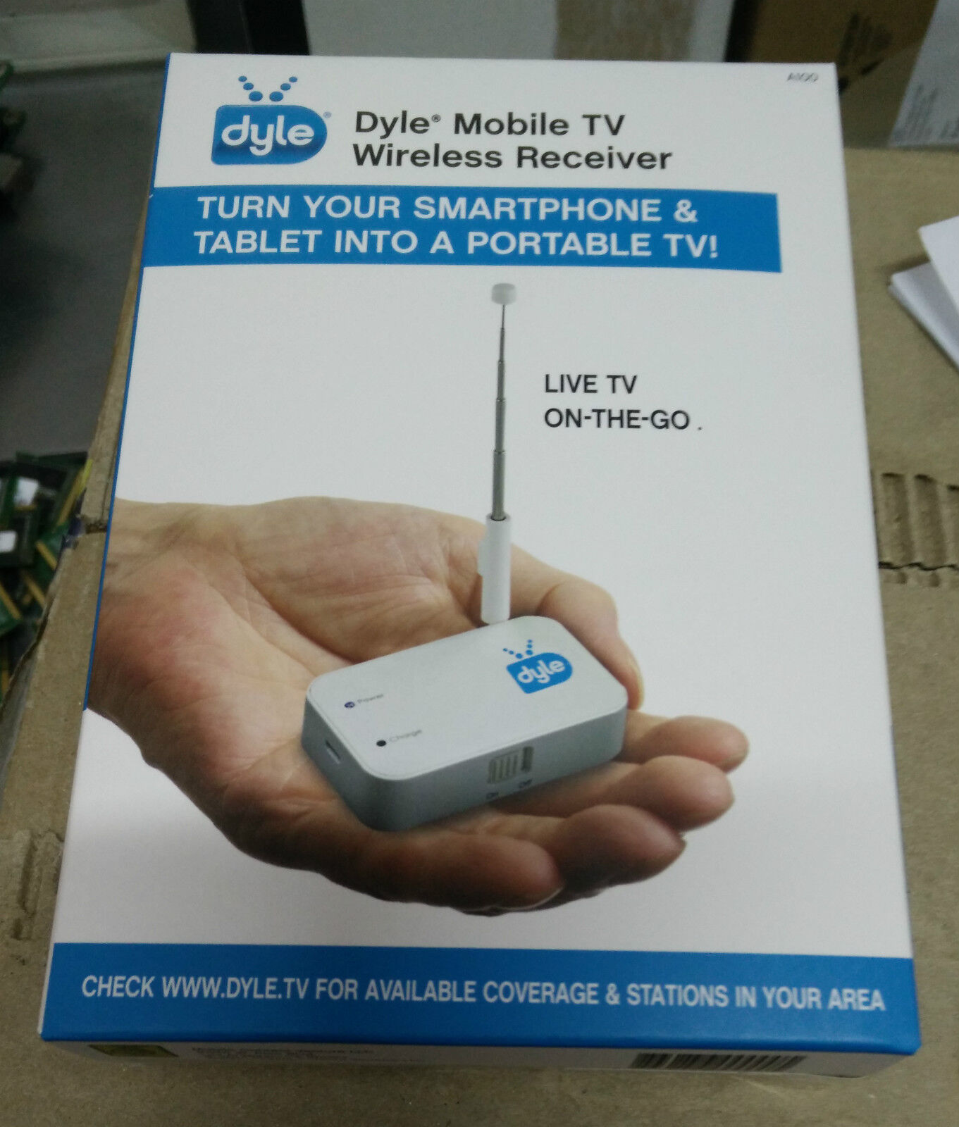 Dyle Mobile TV Wireless Receiver, Live-TV ON-THE-GO - NEW in Box