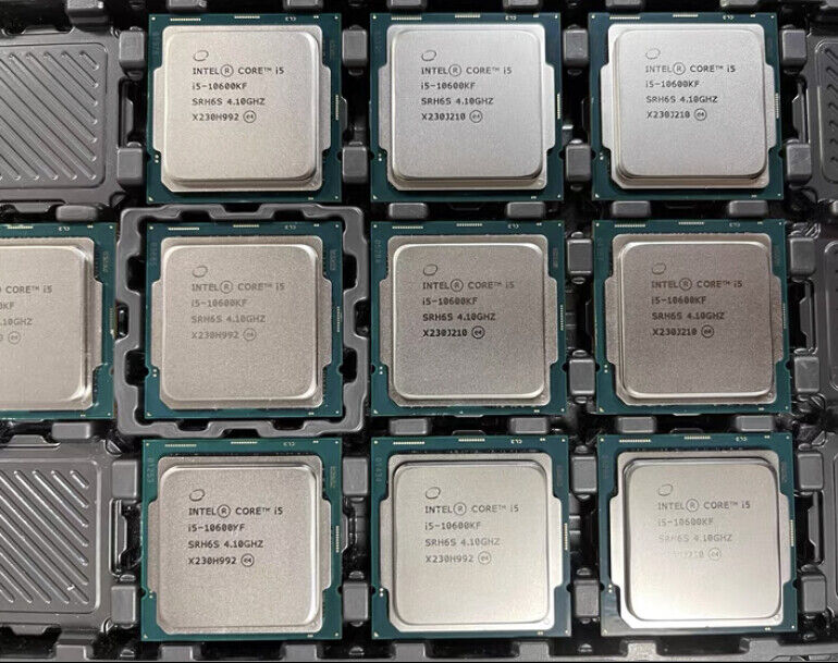 Intel Core i5-10600KF Desktop Processor 6 Cores 12 Thread OEM Tray CPU LGA1200