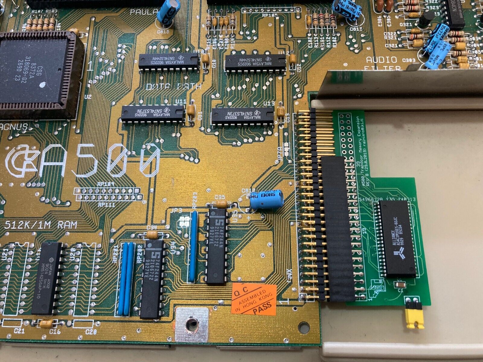 Amiga 500 512KB Trapdoor Memory Expansion