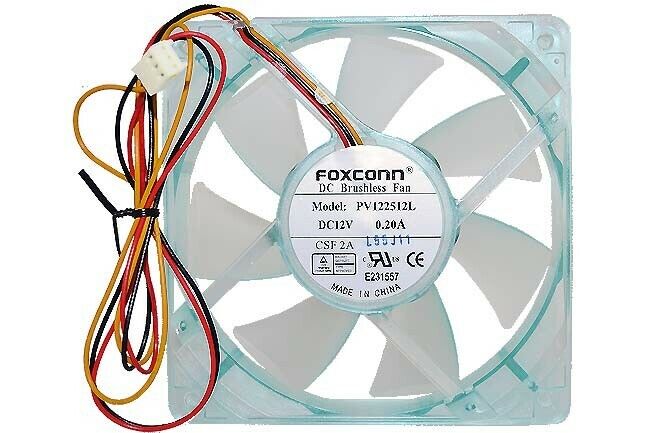 Foxconn PV122512L 120mm Computer Case Fan 3-PIN