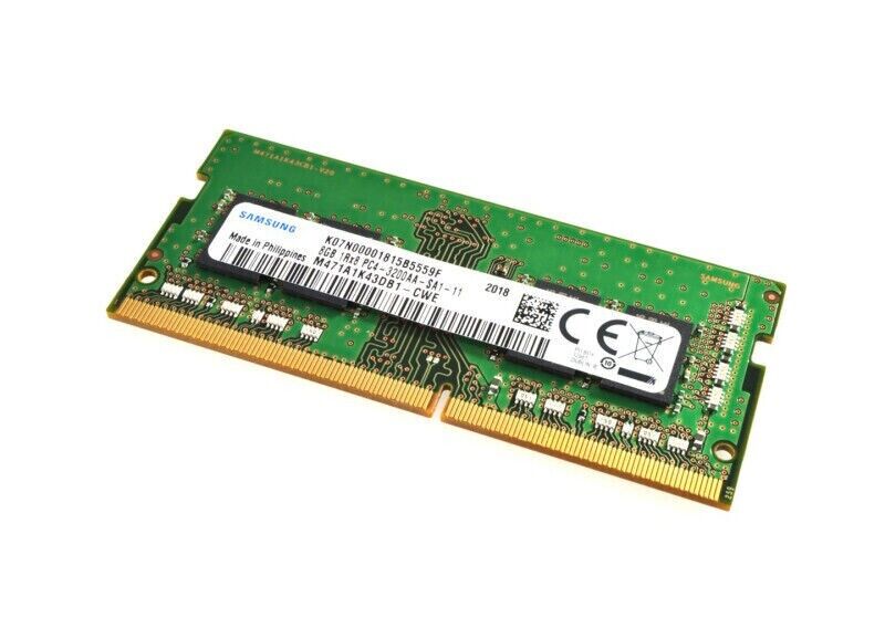 Samsung 16GB 2 x8gb Laptop Memory 260pin SODIMM DDR4 2666V M471ALK43EB1-CTD Ram