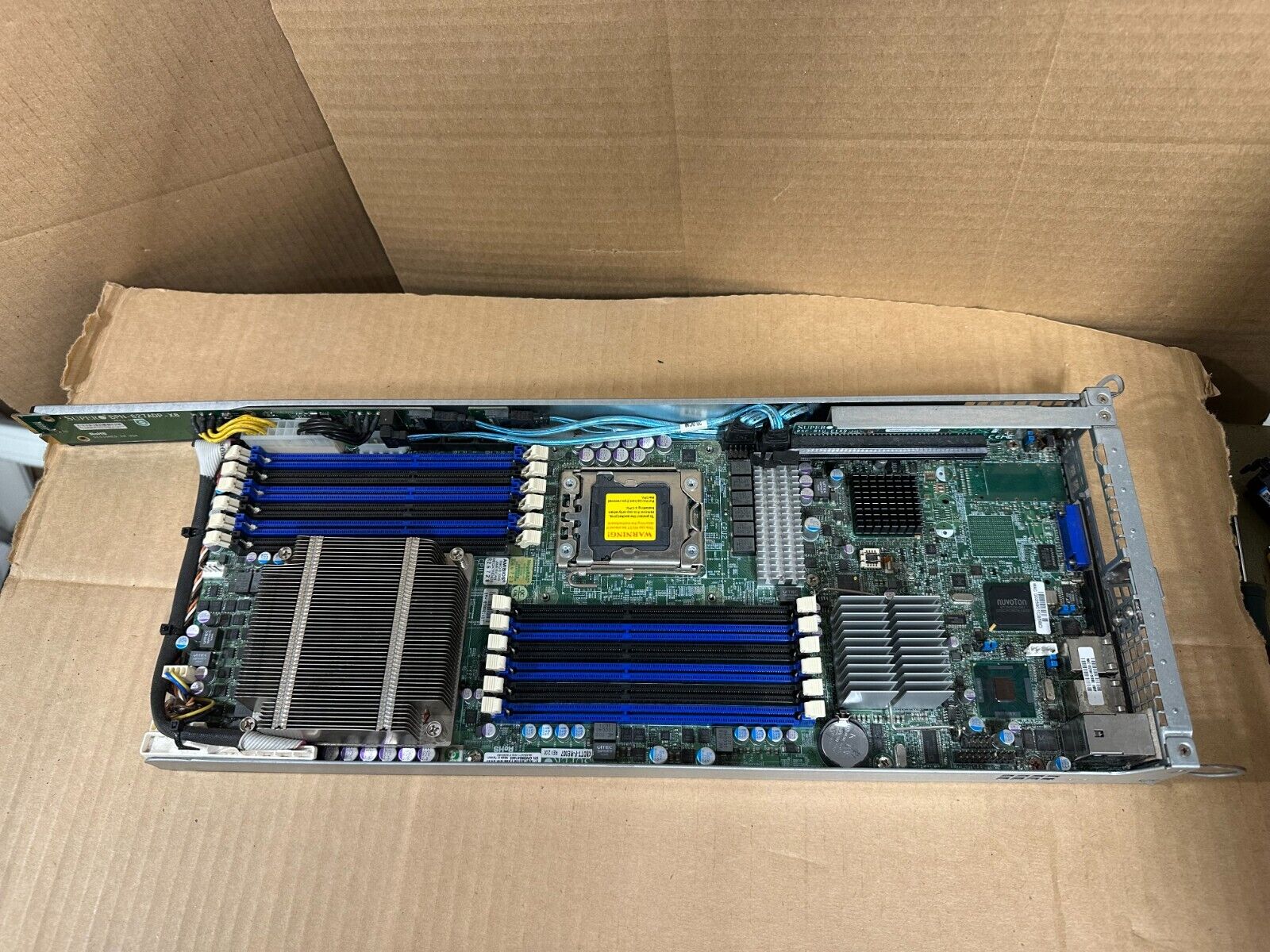 Amibios 786Q 2000 American Megatrends Motherboard and Supermicro BPN-827ADP-X8