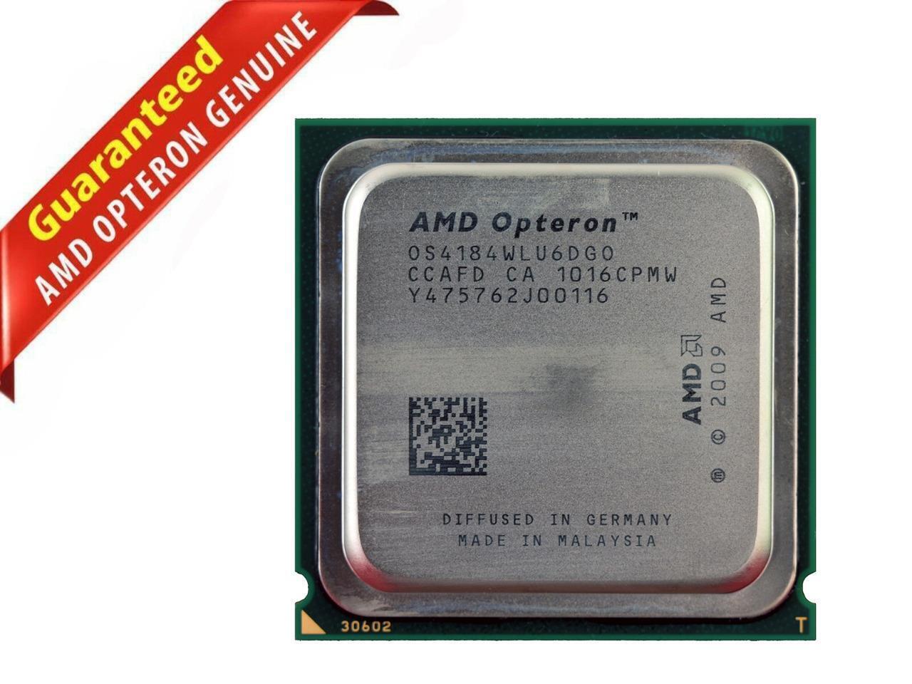 New AMD Opteron 4184 1J6TM OS4184WLU6DGO 2.8 GHz Six Core CPU Processor