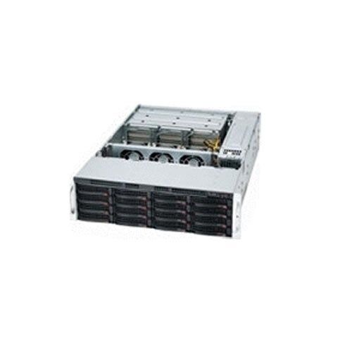 Supermicro Superchassis Sc732d4-903b System Cabinet - Mid-tower - Black - 8 X