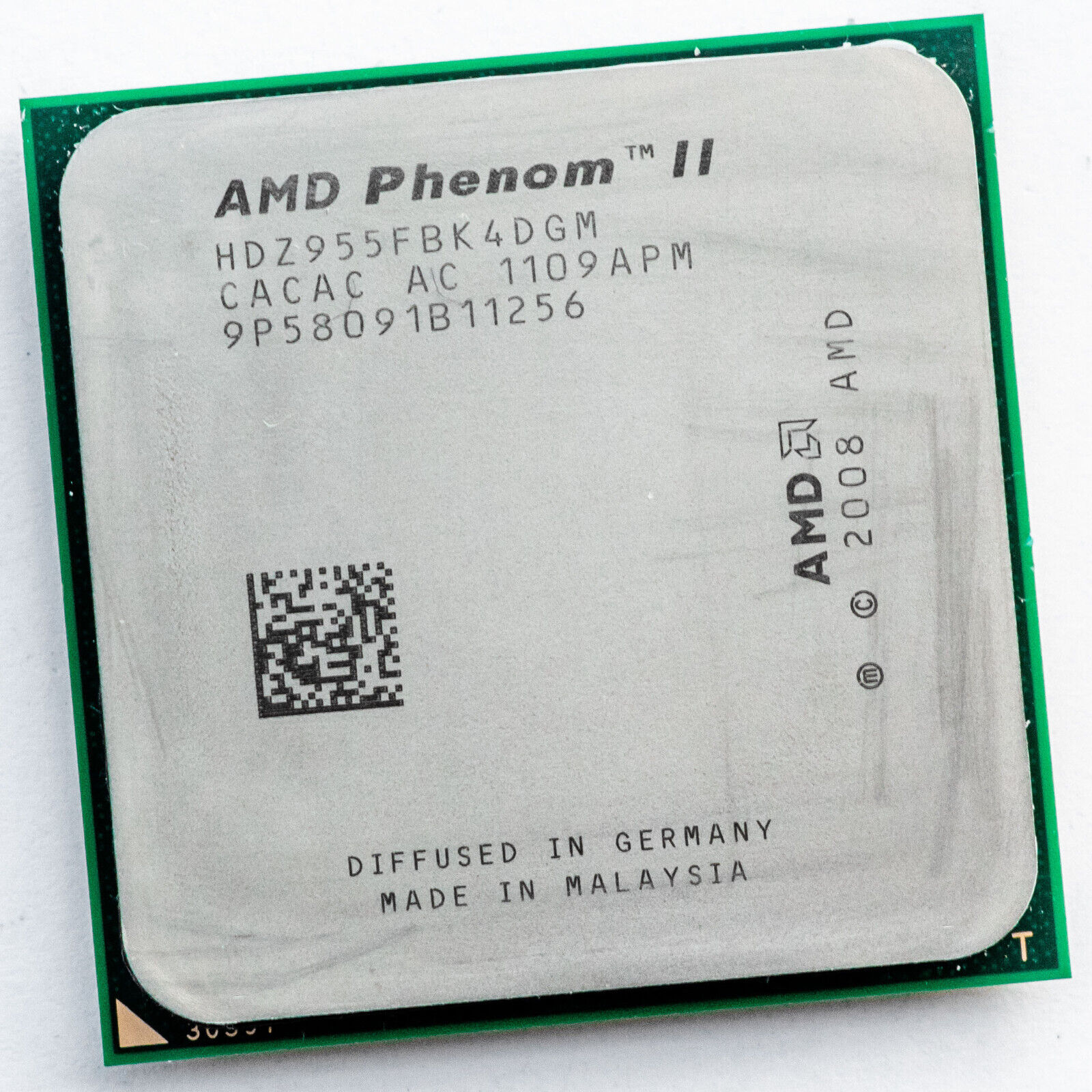 AMD Phenom II X4 955 HDX955WFK4DGM 3.2GHz Quad Core AM3 Processor Deneb 95W